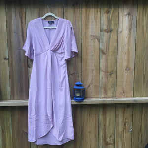 NWT lulus  blush pink midi dress